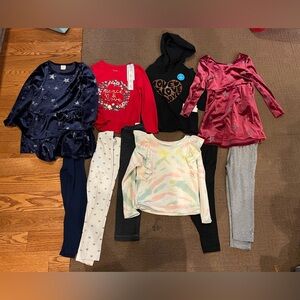4T Toddler Girls Bundle of 10 Items - some new with tags